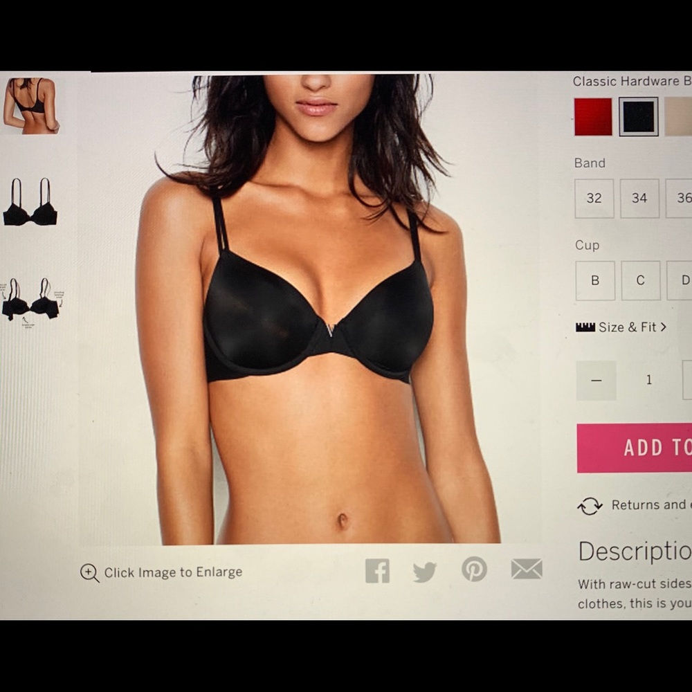 Lightly Lined Full-Coverage Bra